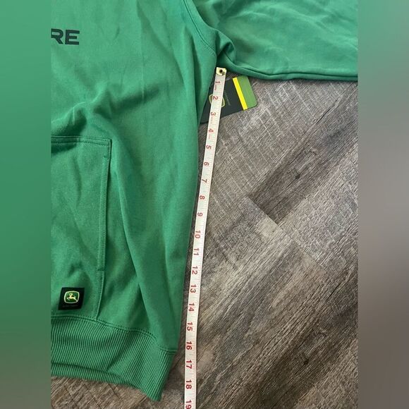 John Deere Core Graphic Logo Hoodie Green- Size XXL - Picture 7 of 8